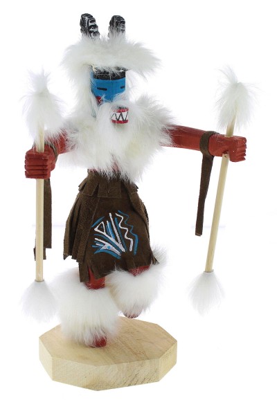 Native American Navajo Ram Kachina Doll KX74577