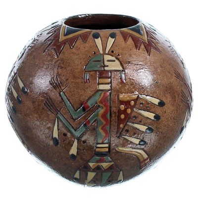 Native American Miniature Kachina Pot ZX116939