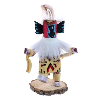 Native American Navajo Mother Crow Miniature Kachina Doll JX121847
