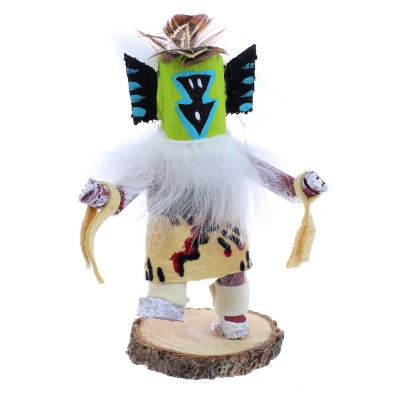 Native American Navajo Mother Crow Miniature Kachina Doll JX121854