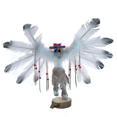 Eagle Native American Hand Crafted Kachina Doll AX122811