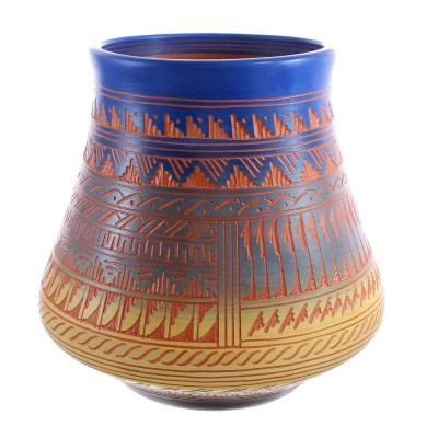 Native American Navajo Hand Crafted Pottery JX123472