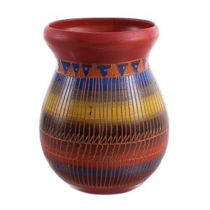 Native American Navajo Hand Crafted Pottery JX123525