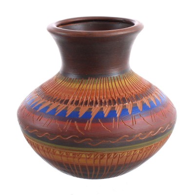 Native American Navajo Hand Crafted Pottery JX123509