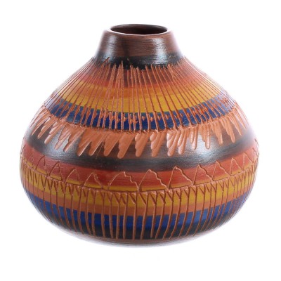 Native American Navajo Hand Crafted Pottery JX123533