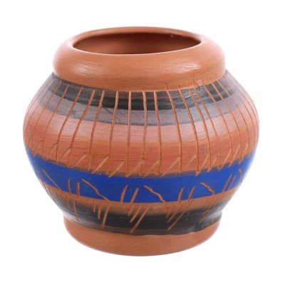 Native American Navajo Mini Hand Crafted Pottery JX123702