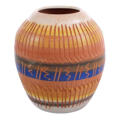 Native American Navajo Mini Hand Crafted Pottery JX123637