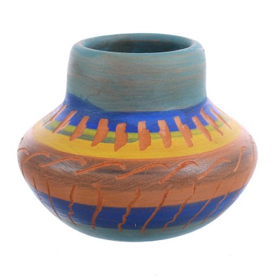 Native American Navajo Mini Hand Crafted Pottery JX123632