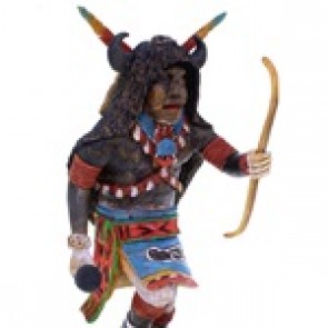 Hopi Buffalo Kachina Doll By Artist Keith Torres KS41825