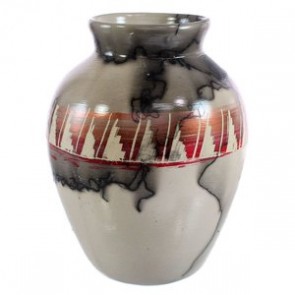 Navajo Vase By Artist Bernice Watchman Lee JX122900