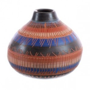 Native American Navajo Hand Crafted Pottery JX123513