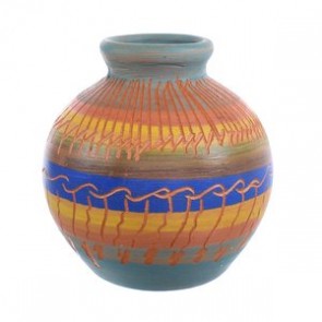 Native American Navajo Mini Hand Crafted Pottery JX123669