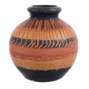 Native American Navajo Mini Hand Crafted Pottery JX123672