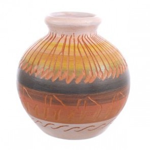 Native American Navajo Mini Hand Crafted Pottery JX123681