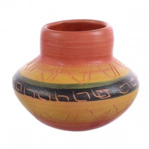 Native American Navajo Mini Hand Crafted Pottery JX123631