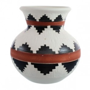 Native American Navajo Hand Crafted Pottery JX125250
