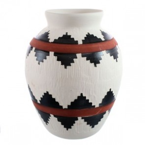 Native American Navajo Hand Crafted Pottery JX125293